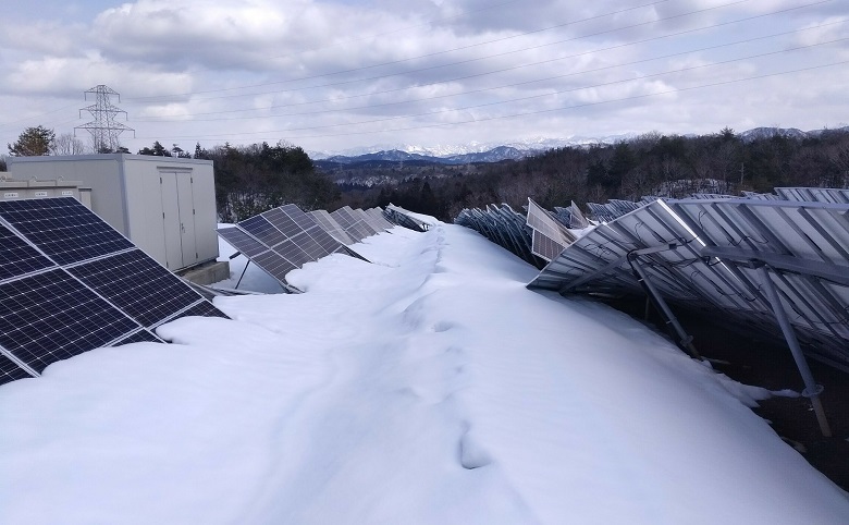積雪倒壊